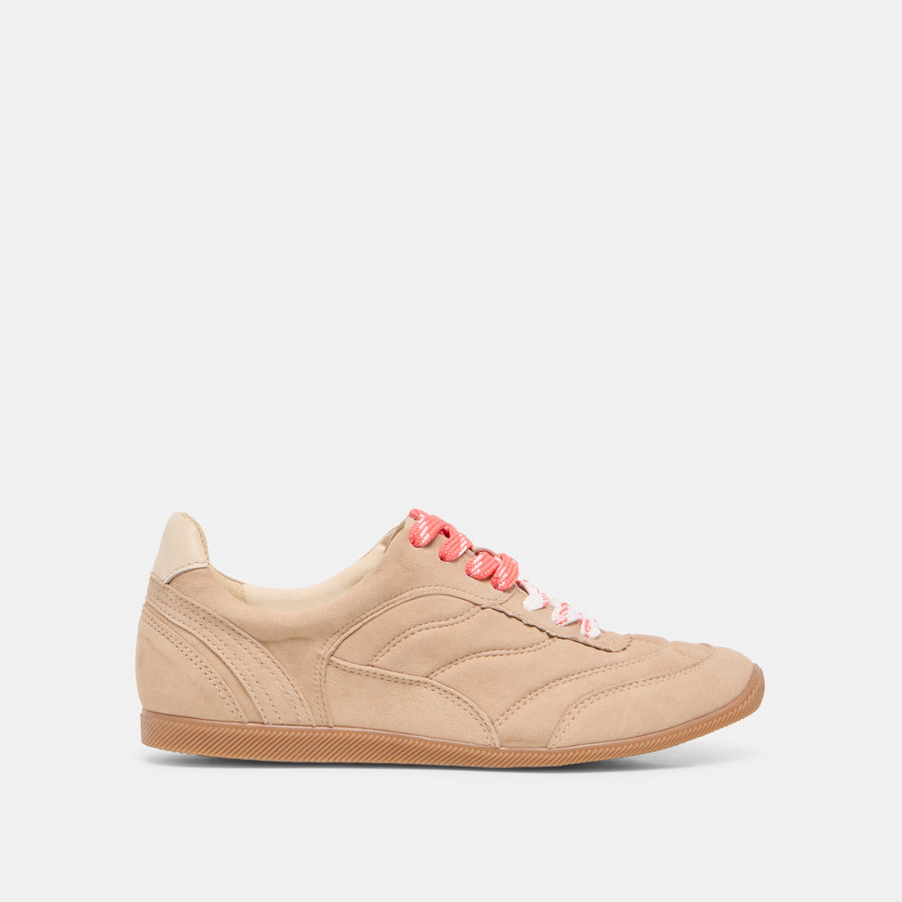 Laini Camel Suede Sneakers / Dolce Vita