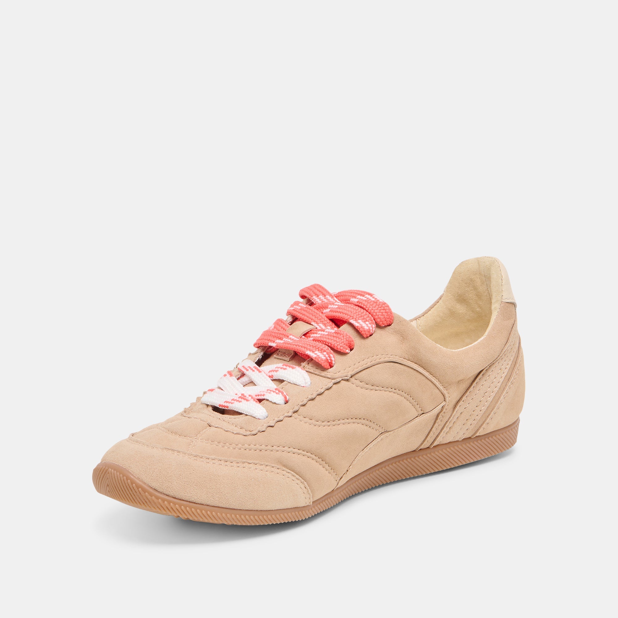 Laini Camel Suede Sneakers / Dolce Vita