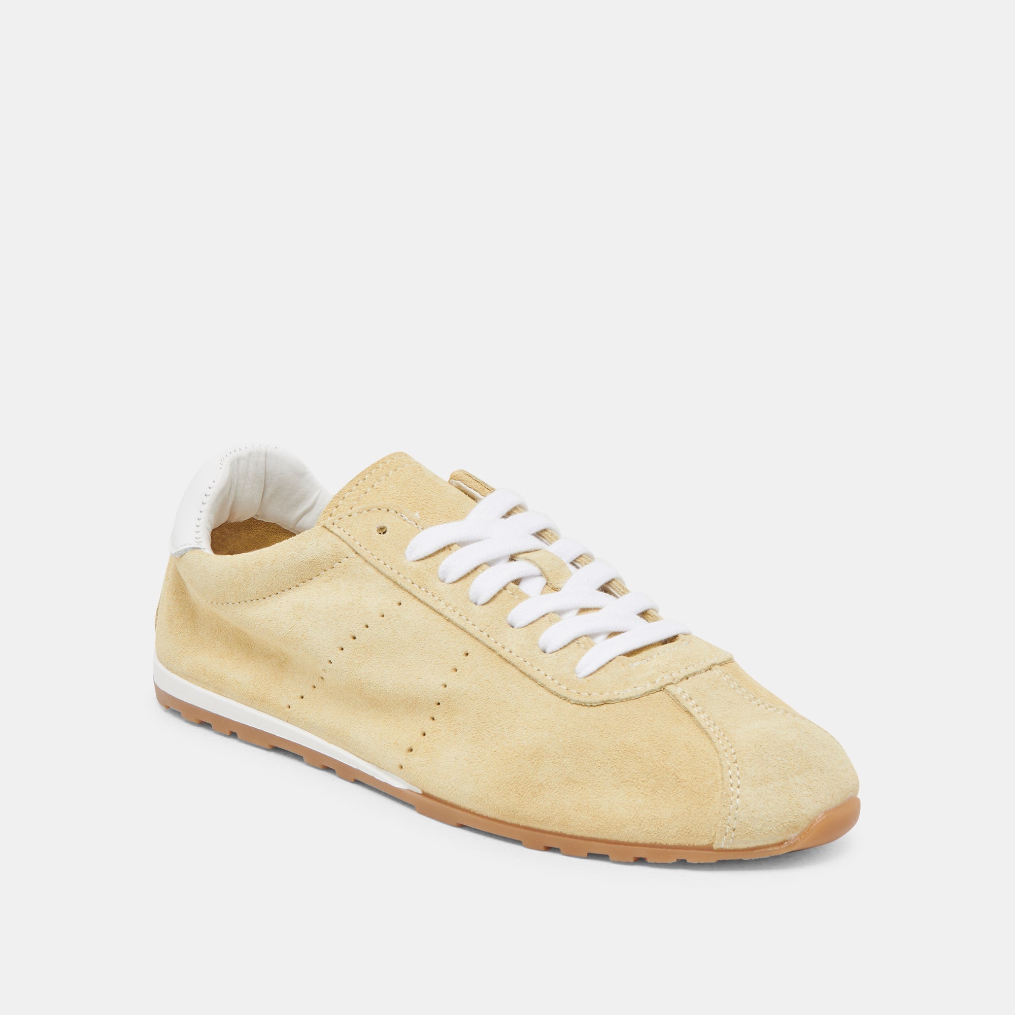 Serina Yellow Suede Sneakers / Dolce Vita