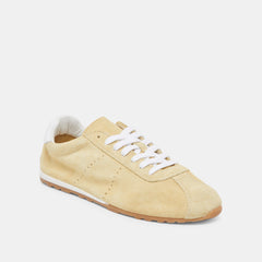 Serina Yellow Suede Sneakers / Dolce Vita