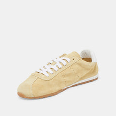 Serina Yellow Suede Sneakers / Dolce Vita