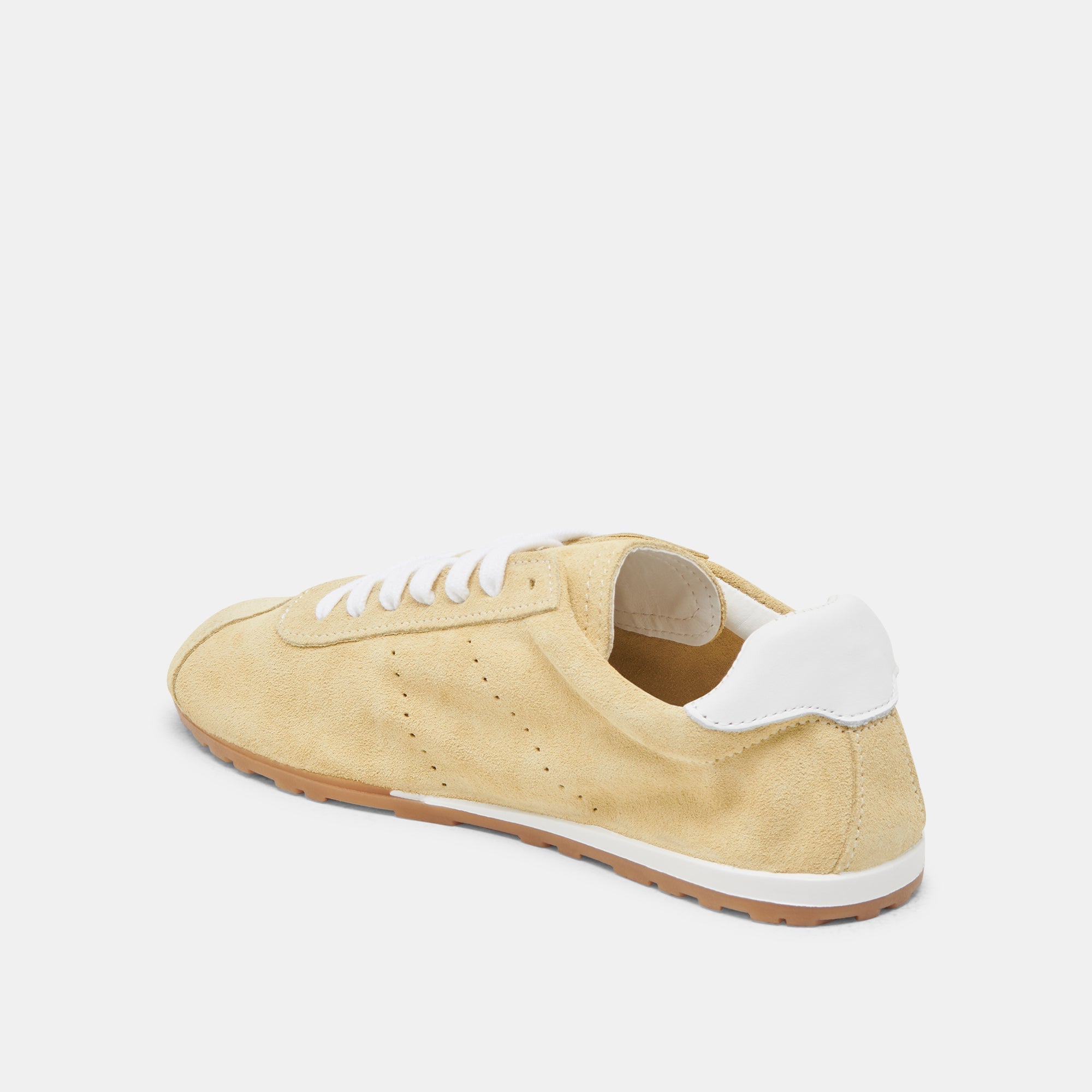 Serina Yellow Suede Sneakers / Dolce Vita