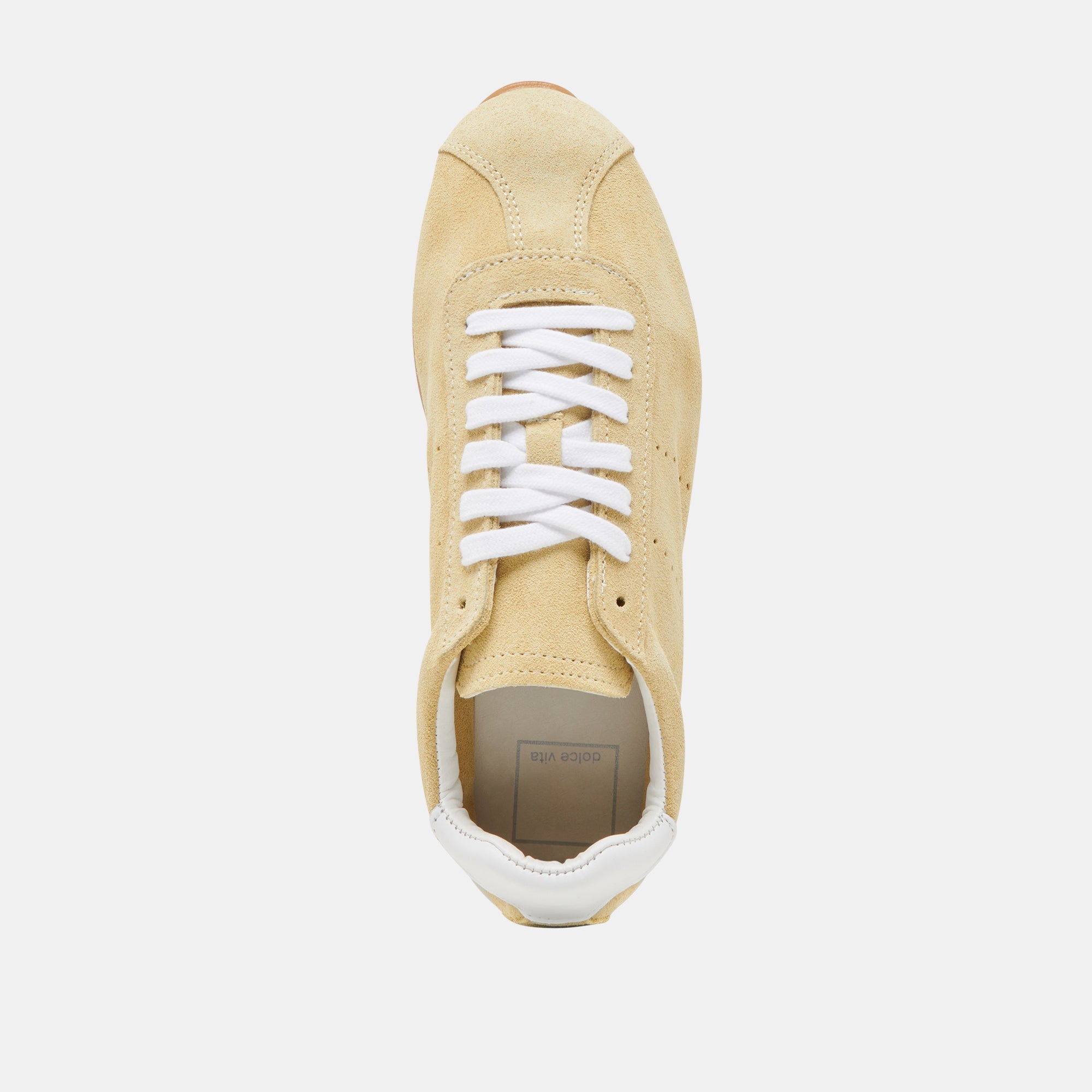 Serina Yellow Suede Sneakers / Dolce Vita