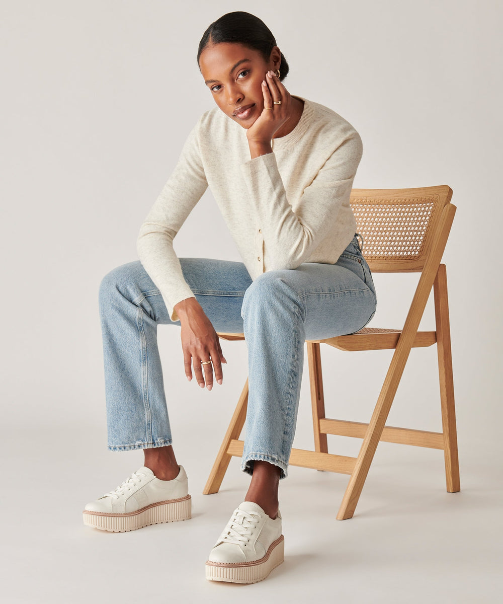 TIGER SNEAKERS WHITE LEATHER
 – Dolce Vita / Dolce Vita