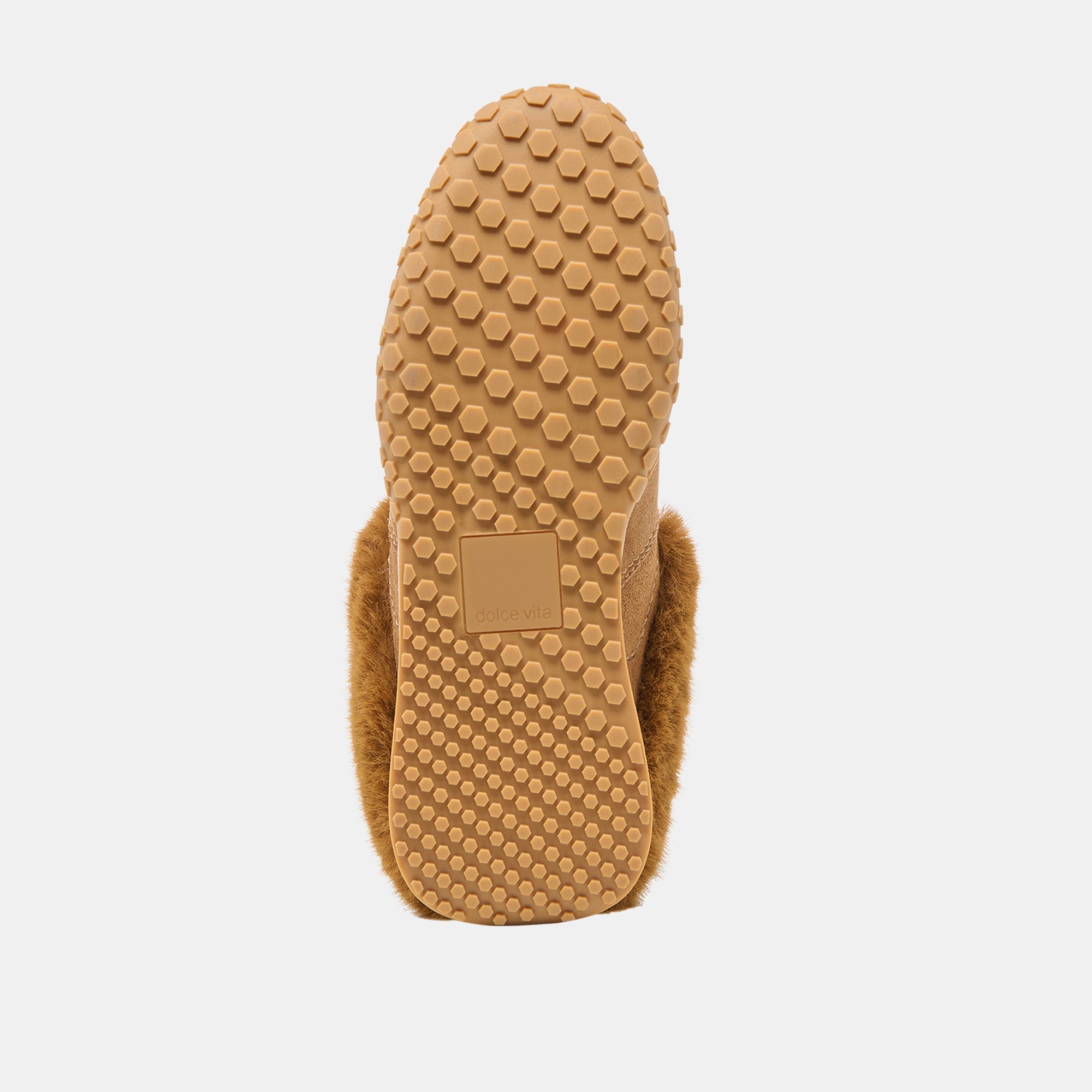 Izzey Plush Lt Brown Suede Sneakers / Dolce Vita