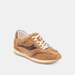 B.NTCD Plush Brown Plush Sneakers / Dolce Vita