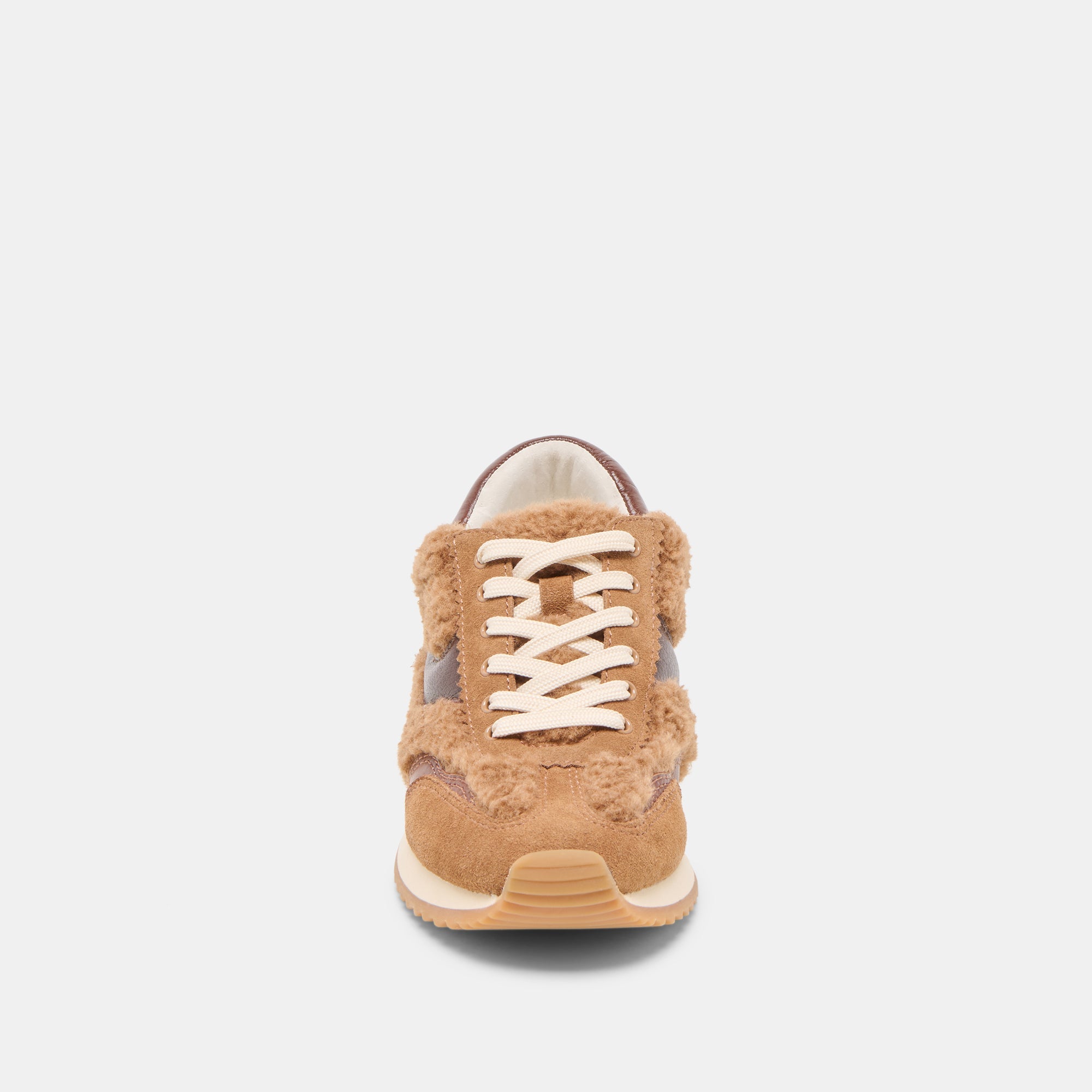 B.NTCD Plush Brown Plush Sneakers / Dolce Vita