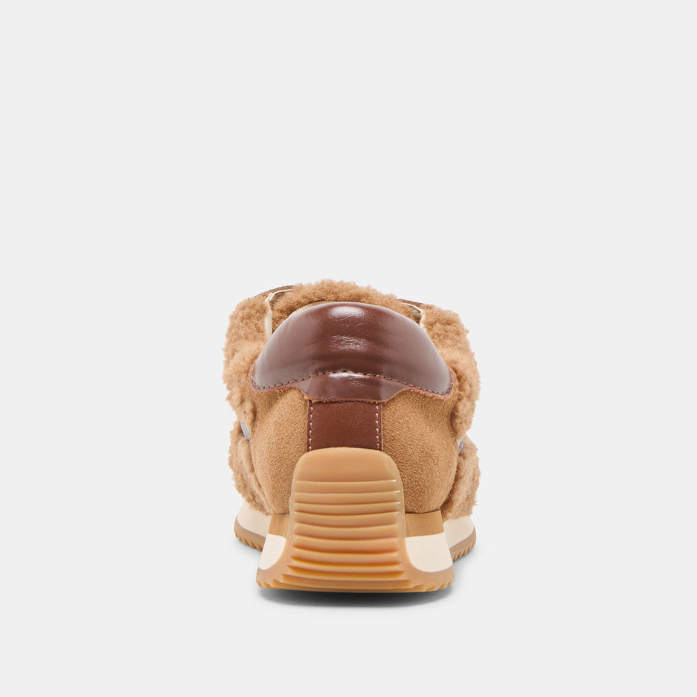 B.NTCD Plush Brown Plush Sneakers / Dolce Vita