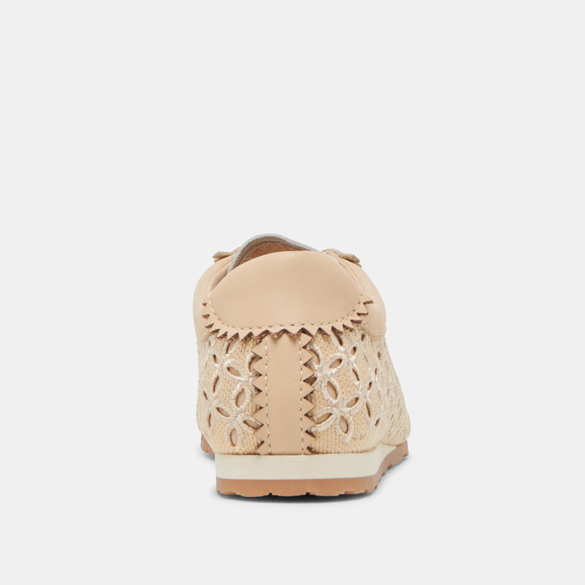 DANIE EYELET PERF SNEAKERS LT NATURAL RAFFIA
 – Dolce Vita / Dolce Vita