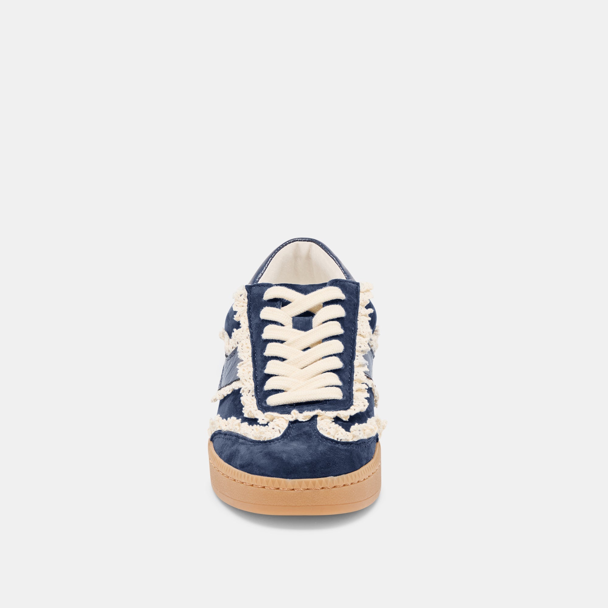 Notice Lace Navy Suede Sneakers / Dolce Vita