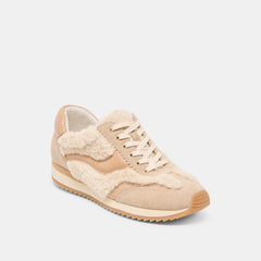 B.NTCD Plush Natural Plush Sneakers / Dolce Vita