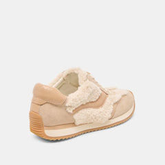 B.NTCD Plush Natural Plush Sneakers / Dolce Vita