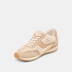 B.NTCD Plush Natural Plush Sneakers / Dolce Vita