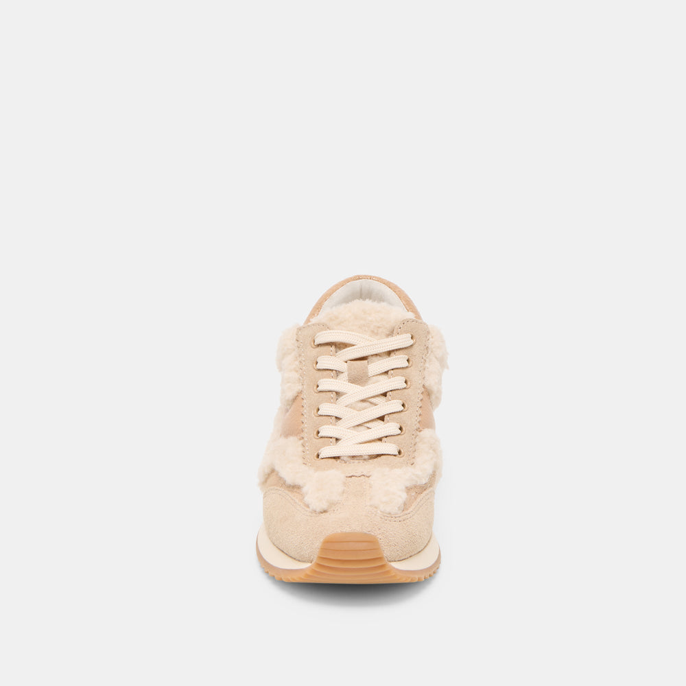 B.NTCD Plush Natural Plush Sneakers / Dolce Vita