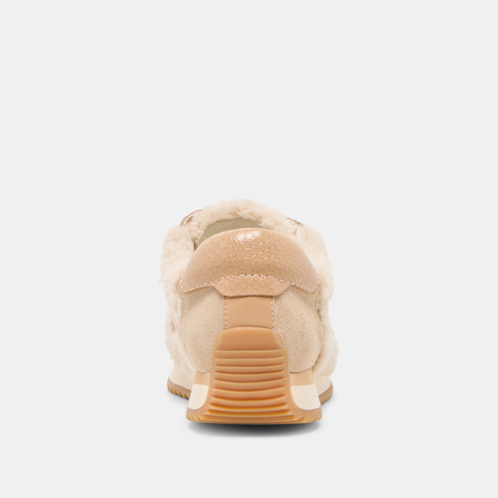 B.NTCD Plush Natural Plush Sneakers / Dolce Vita