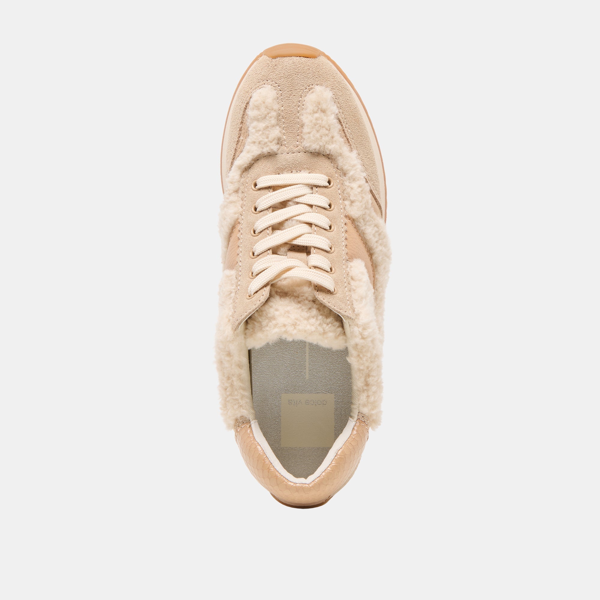 B.NTCD Plush Natural Plush Sneakers / Dolce Vita
