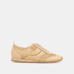 Dream Lt Natural Woven Raffia Sneakers / Dolce Vita