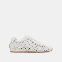 DANIE EYELET PERF SNEAKERS TRUE WHITE LEATHER
 – Dolce Vita / Dolce Vita
