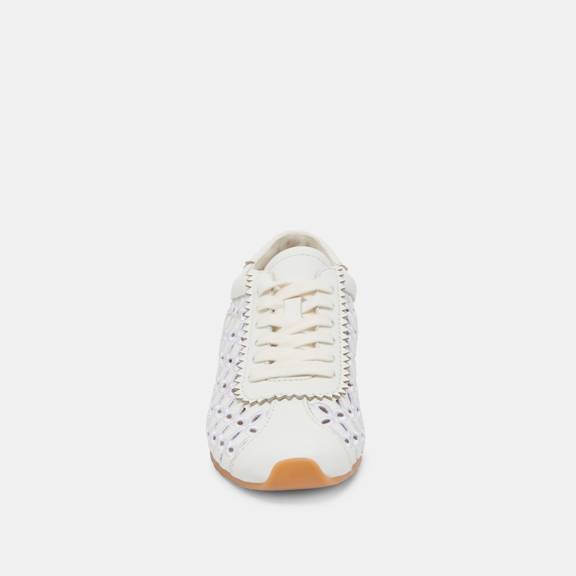 DANIE EYELET PERF SNEAKERS TRUE WHITE LEATHER
 – Dolce Vita / Dolce Vita