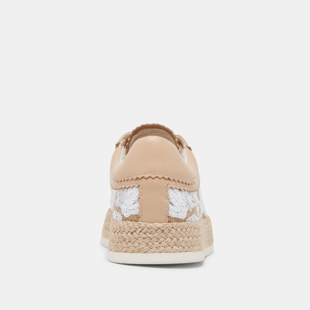 AZALIA SNEAKERS NATURAL MULTI FLORAL SEQUIN
 – Dolce Vita / Dolce Vita