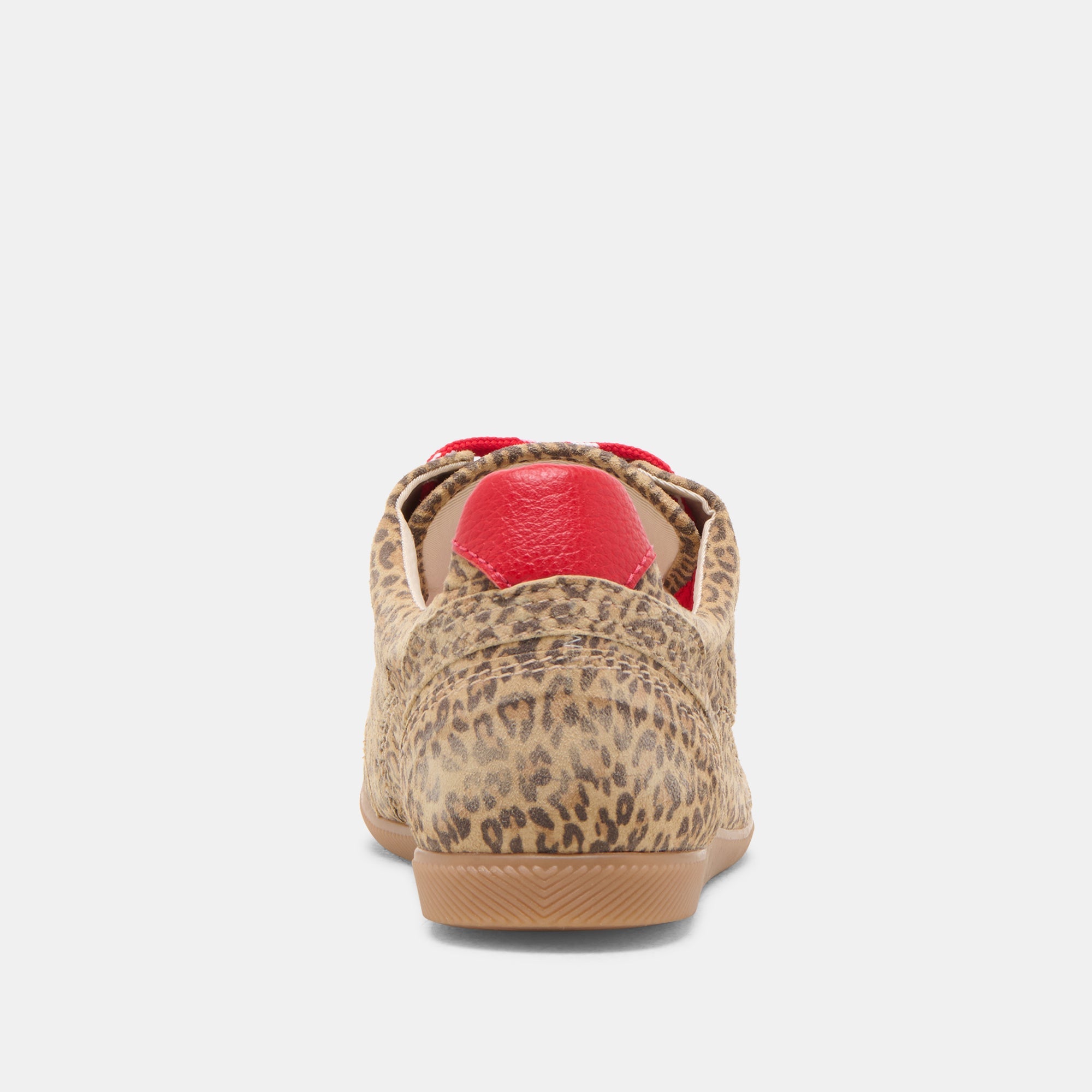 Laini Tan Leopard Printed Suede Sneakers / Dolce Vita