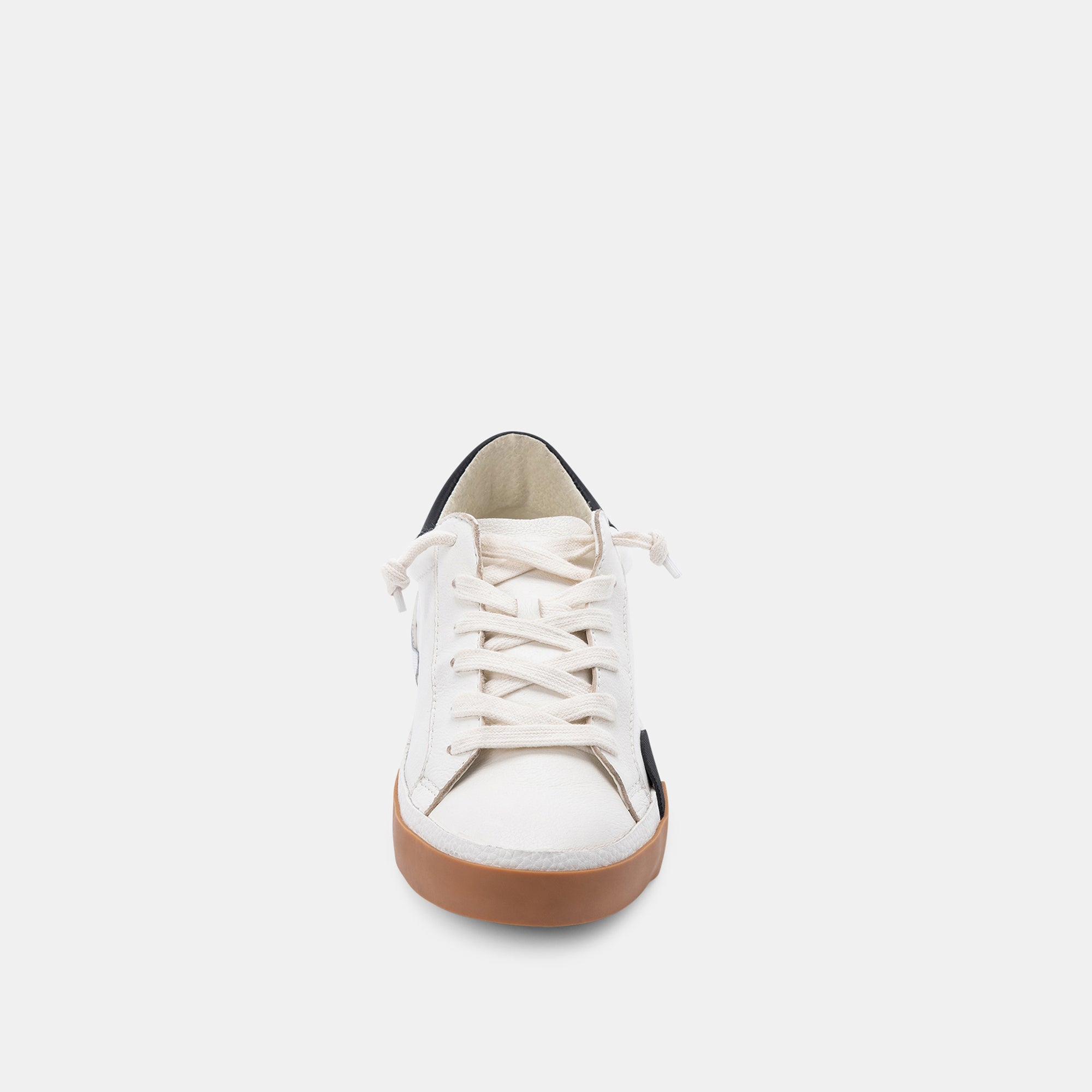 ZINA SNEAKERS WHITE BLACK LEATHER
 – Dolce Vita / Dolce Vita