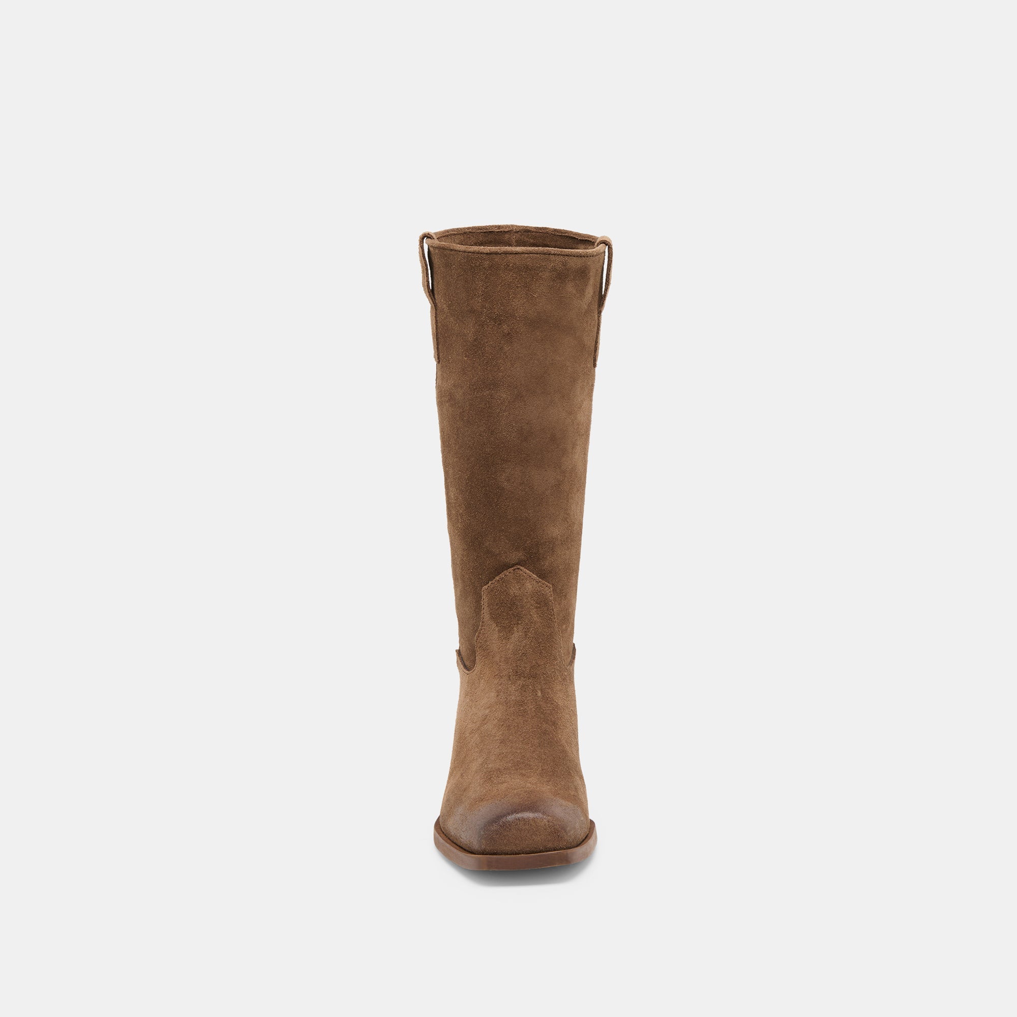 Romie Chocolate Suede Boots / Dolce Vita