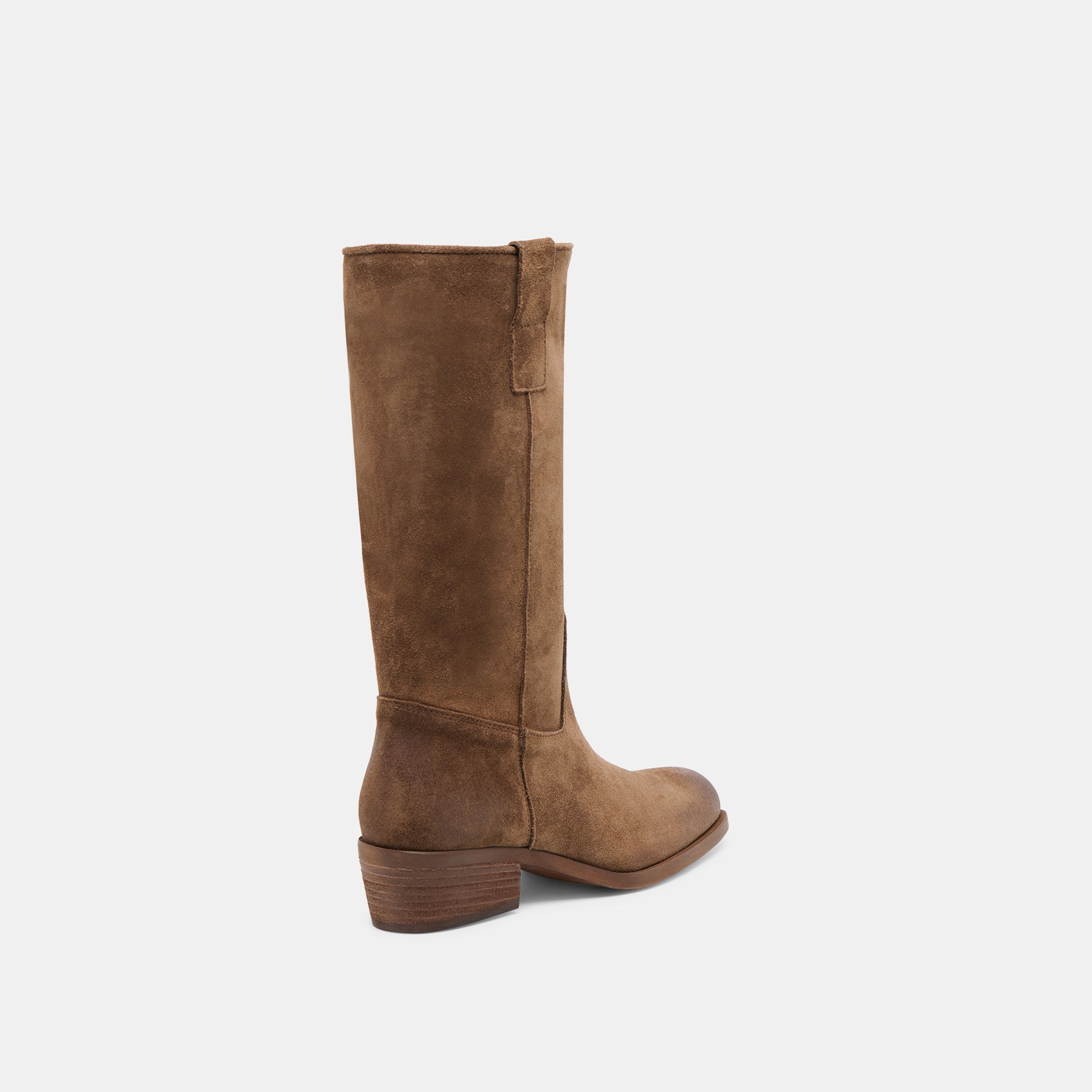 Romie Chocolate Suede Boots / Dolce Vita
