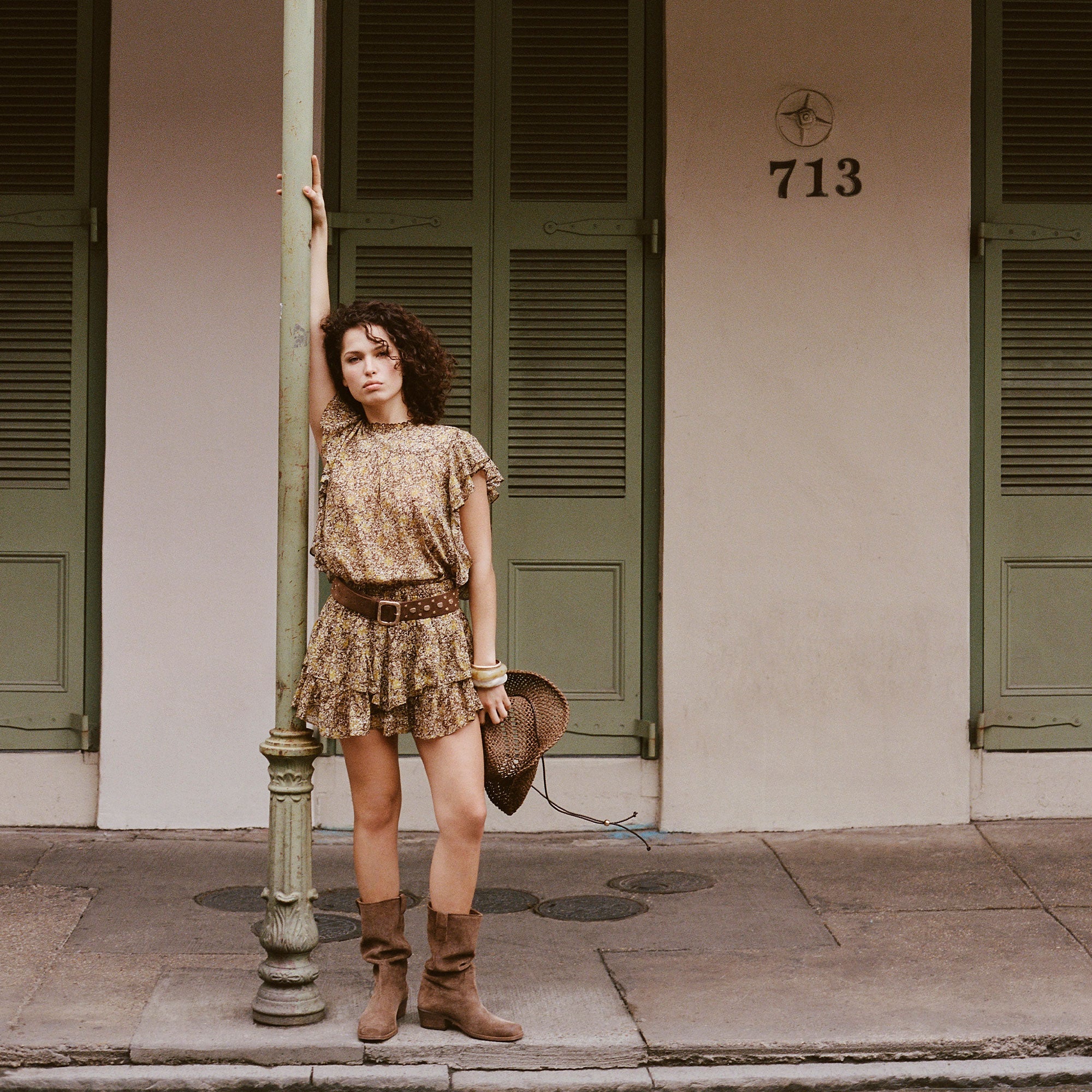 Romie Chocolate Suede Boots / Dolce Vita