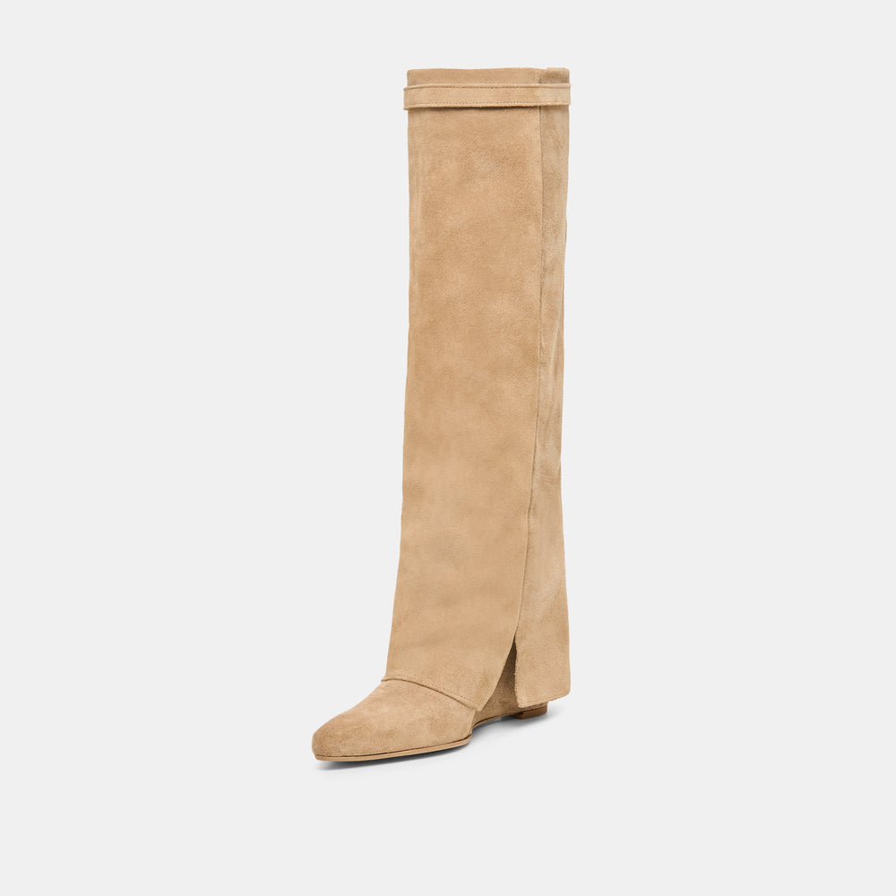 Aggy Sand Suede Boots / Dolce Vita