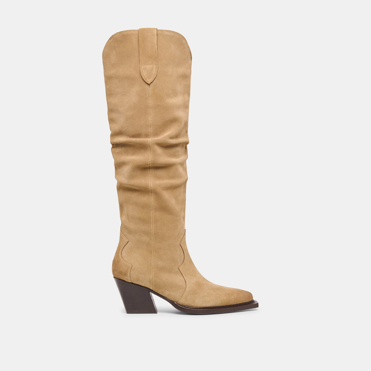 Buckly Camel Suede Boots / Dolce Vita