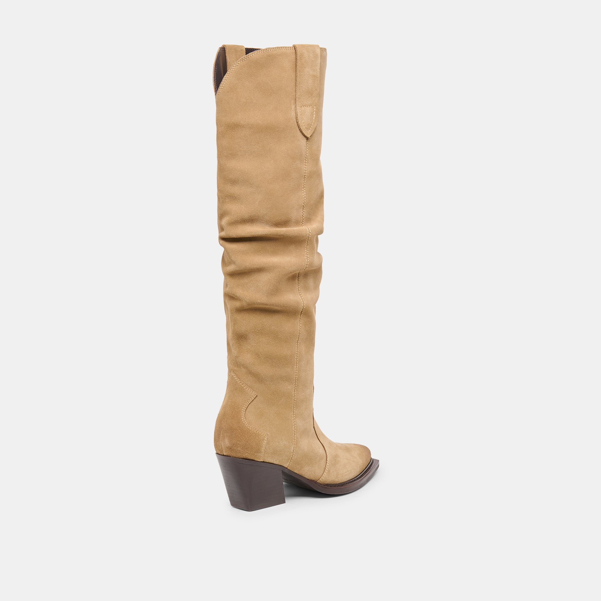 Buckly Camel Suede Boots / Dolce Vita