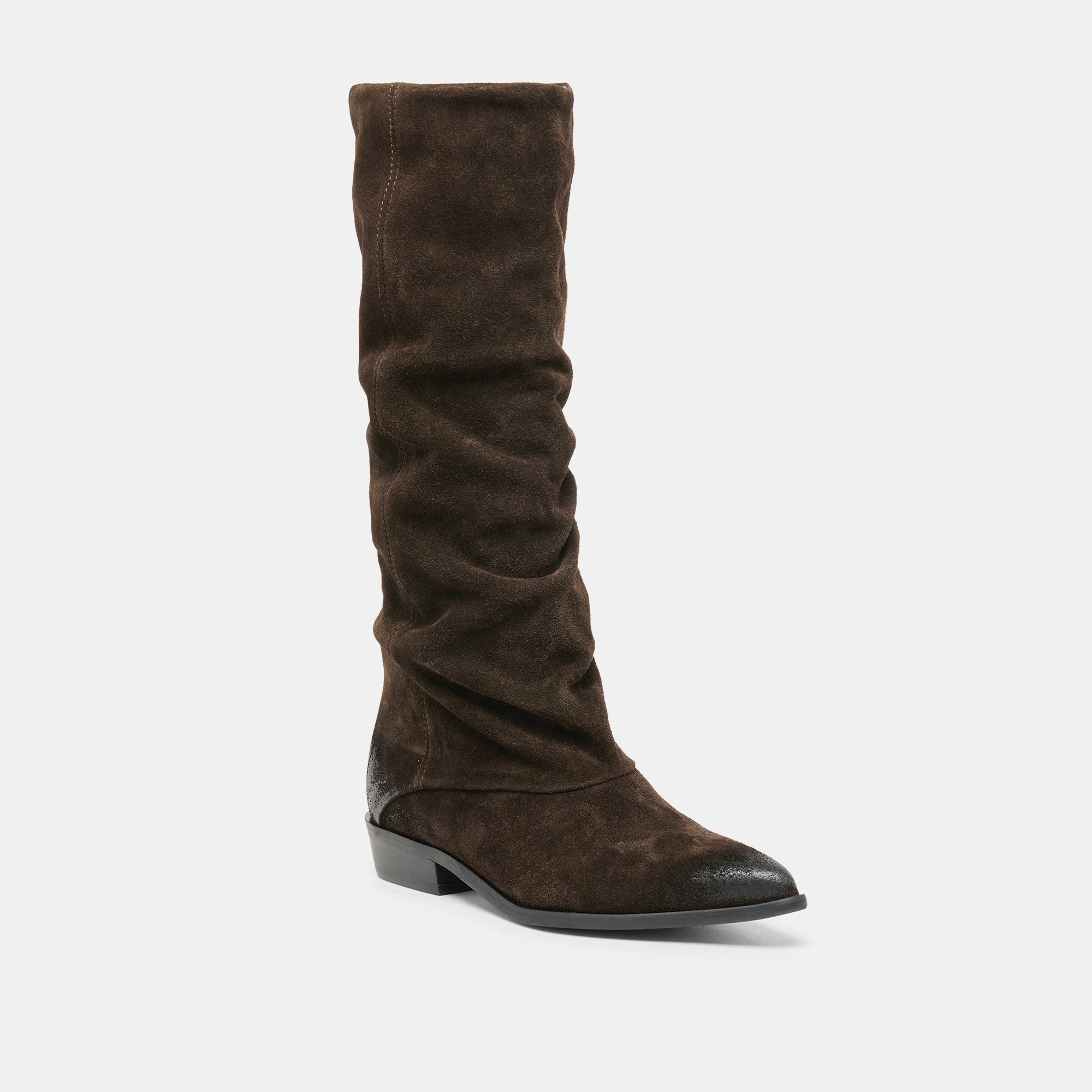 Marla Dk Brown Suede Boots / Dolce Vita