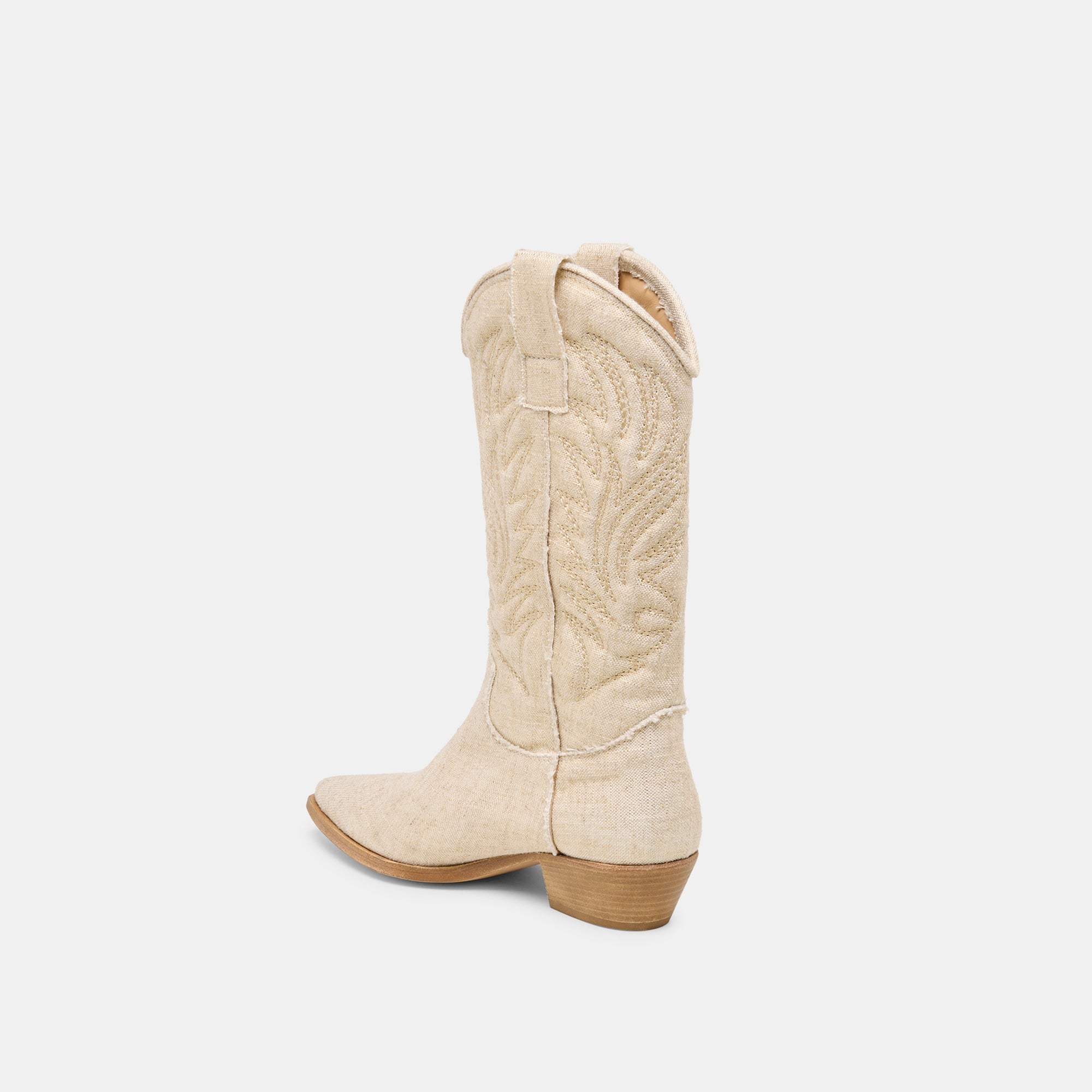 Tanner Bone Fabric Boots / Dolce Vita