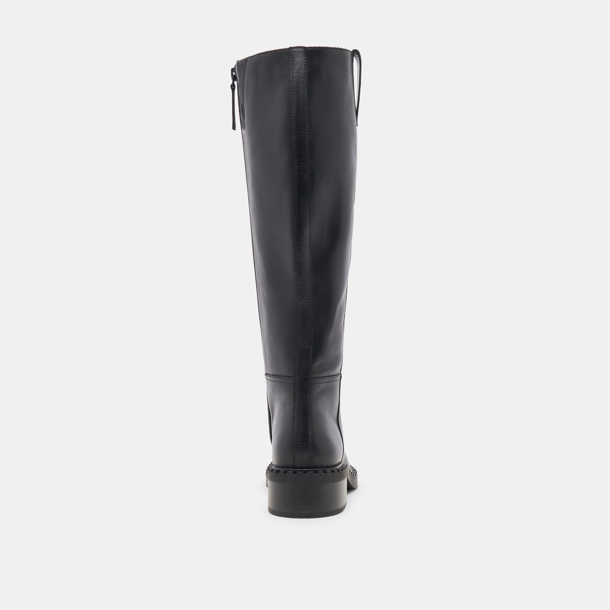 Glory H2O Waterproof Black Leather Wide Calf Boots / Dolce Vita