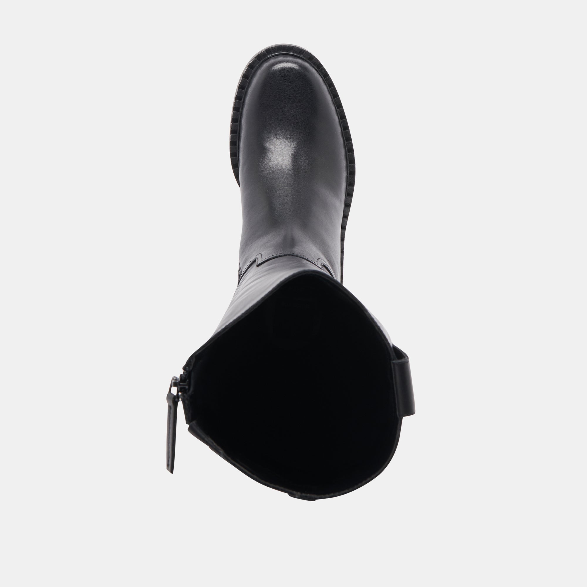 Glory H2O Waterproof Black Leather Wide Calf Boots / Dolce Vita