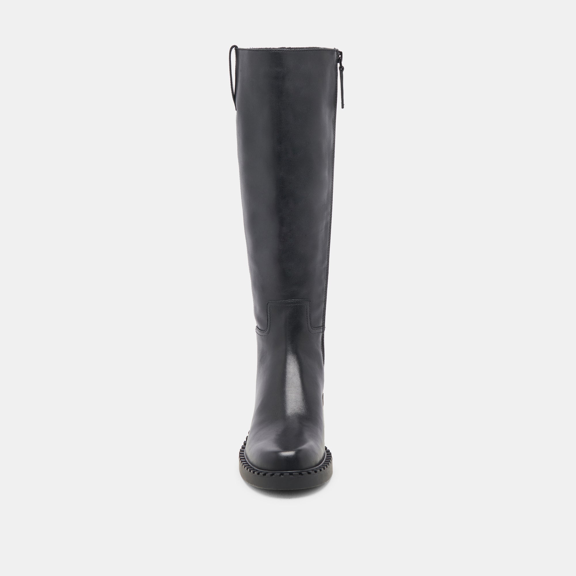 Glory H2O Waterproof Black Leather Wide Calf Boots / Dolce Vita