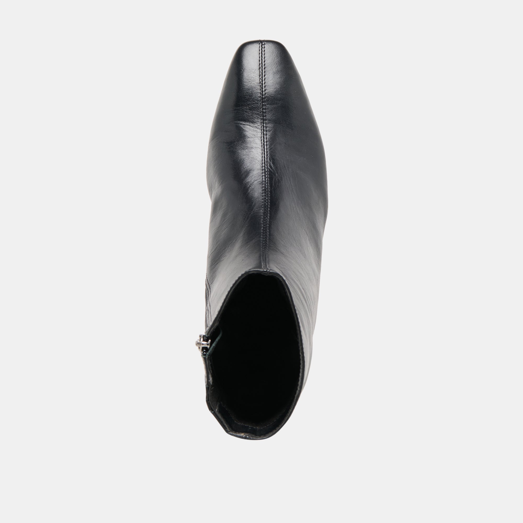 Tarine Black Leather Booties / Dolce Vita