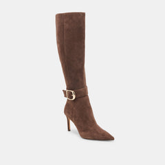 KINZY BOOTS DK BROWN SUEDE
 – Dolce Vita / Dolce Vita
