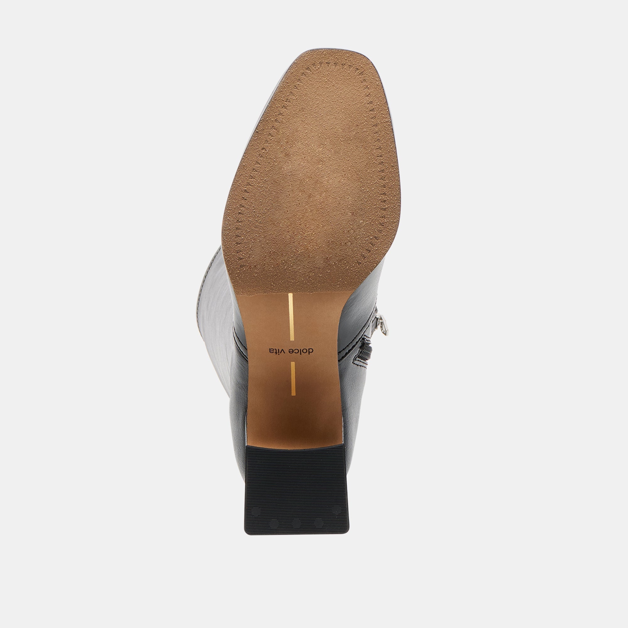 Alivia Black Leather Boots / Dolce Vita