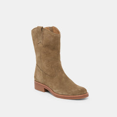 Haline H2O Olive Suede Waterproof Boots / Dolce Vita