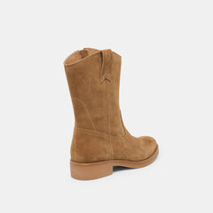 Haline H2O Lt Brown Suede Waterproof Boots / Dolce Vita