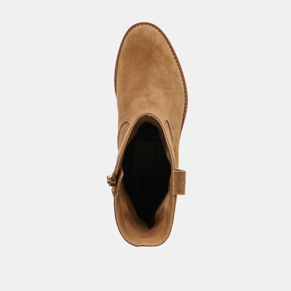 Haline H2O Lt Brown Suede Waterproof Boots / Dolce Vita