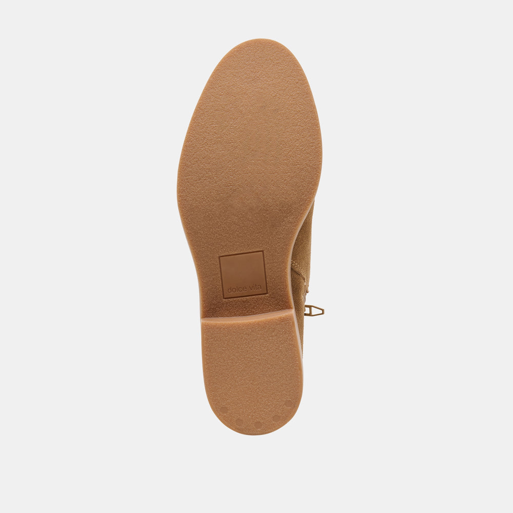 Haline H2O Lt Brown Suede Waterproof Boots / Dolce Vita