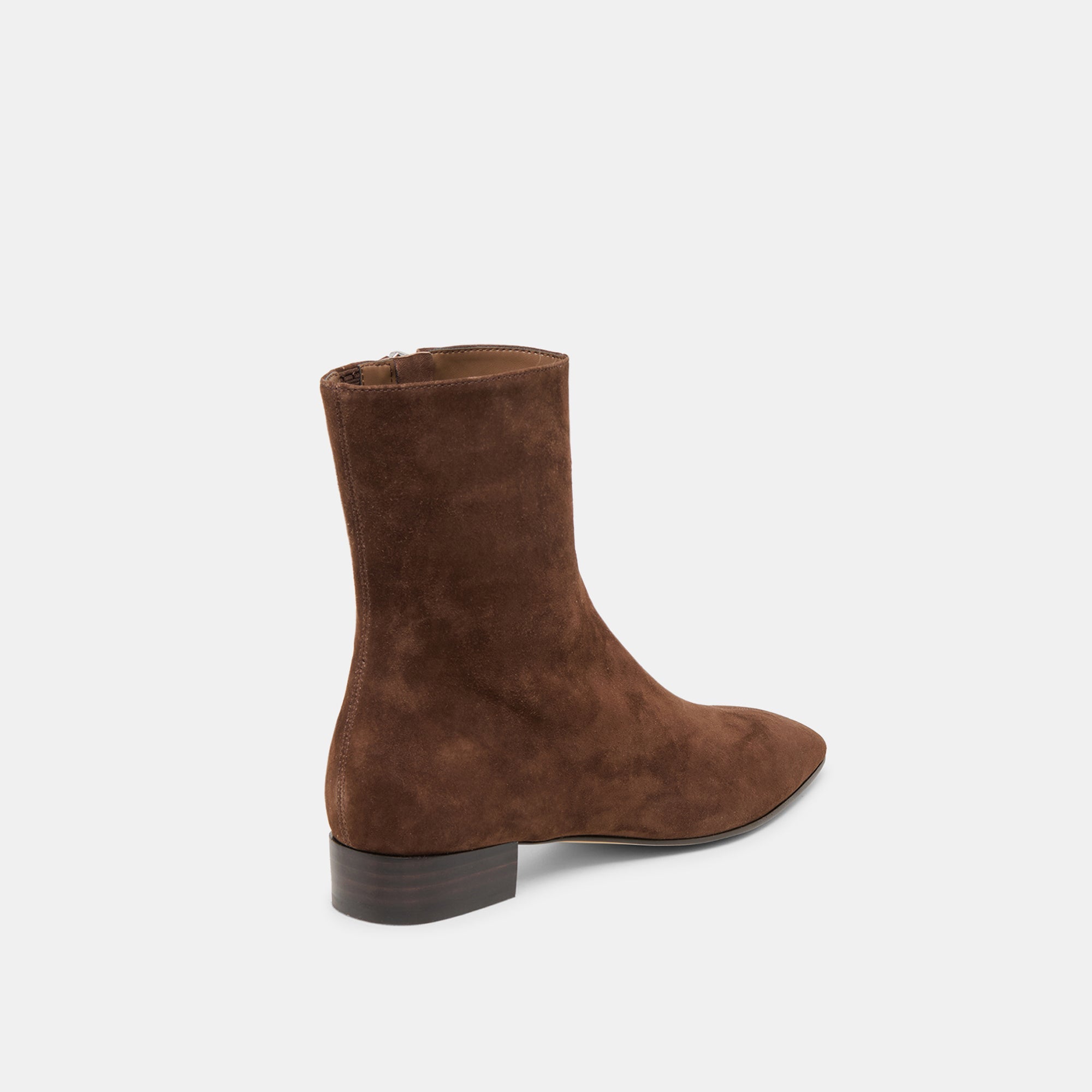 Tarine Dk Brown Nubuck Booties / Dolce Vita