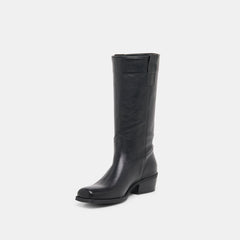 Romie Black Leather Boots / Dolce Vita