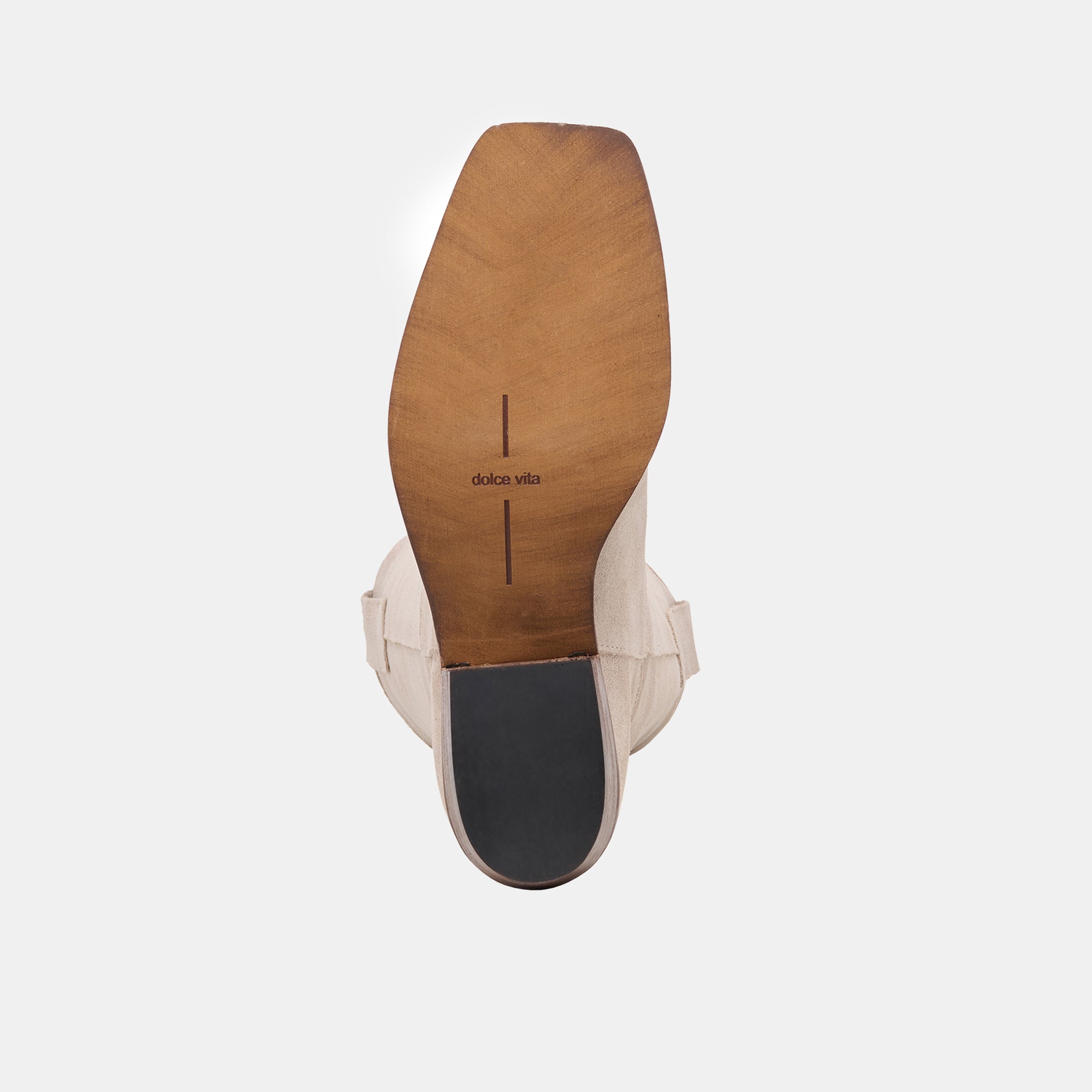 Romie Lt Taupe Suede Boots / Dolce Vita
