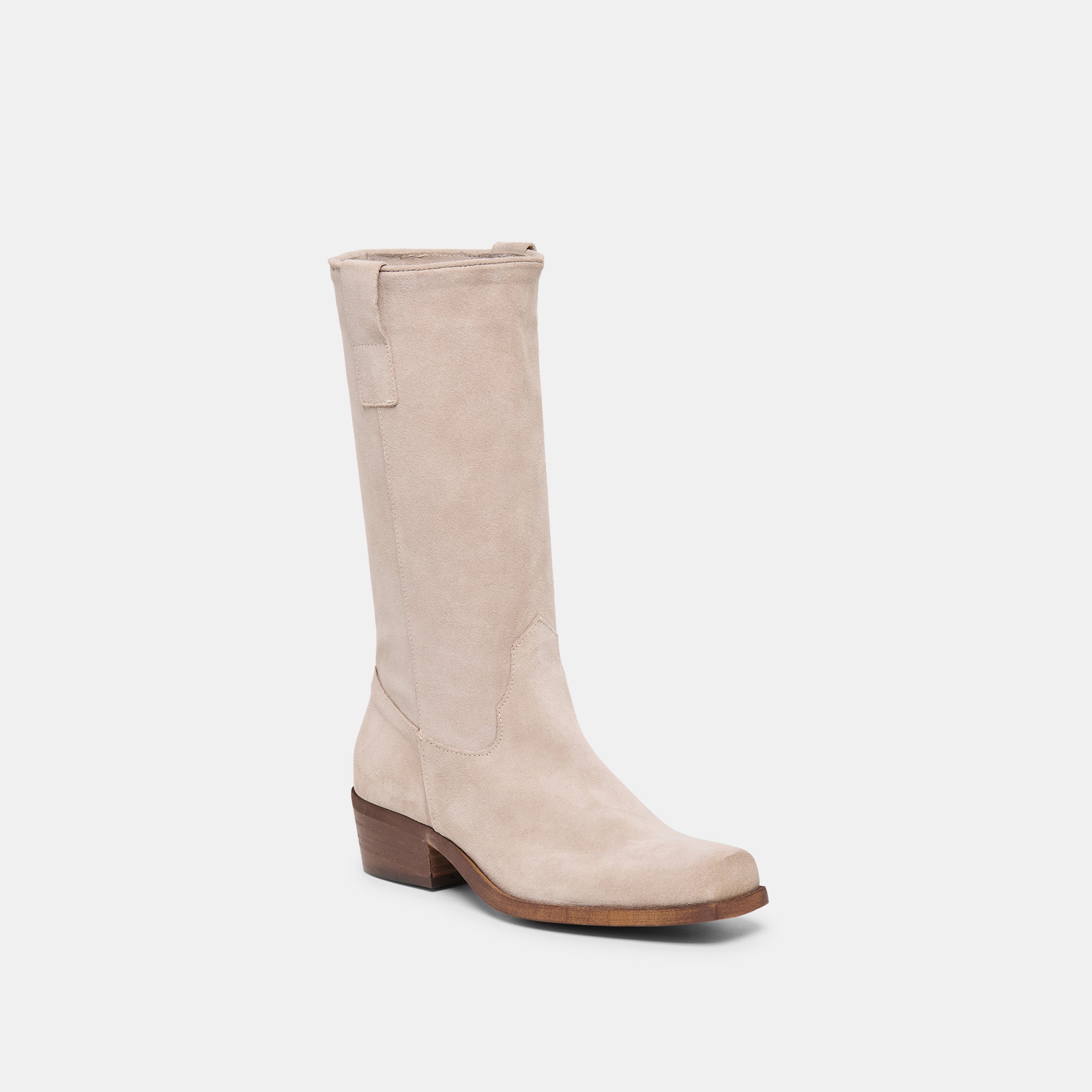 Romie Lt Taupe Suede Boots / Dolce Vita