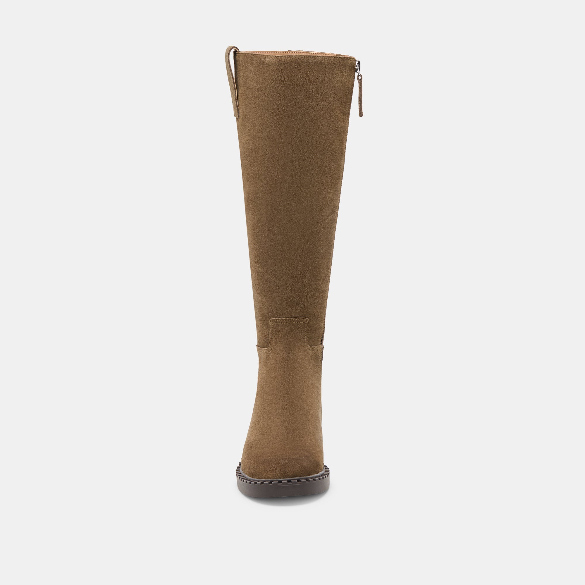 Glory H2O Waterproof Olive Suede Wide Calf Boots / Dolce Vita