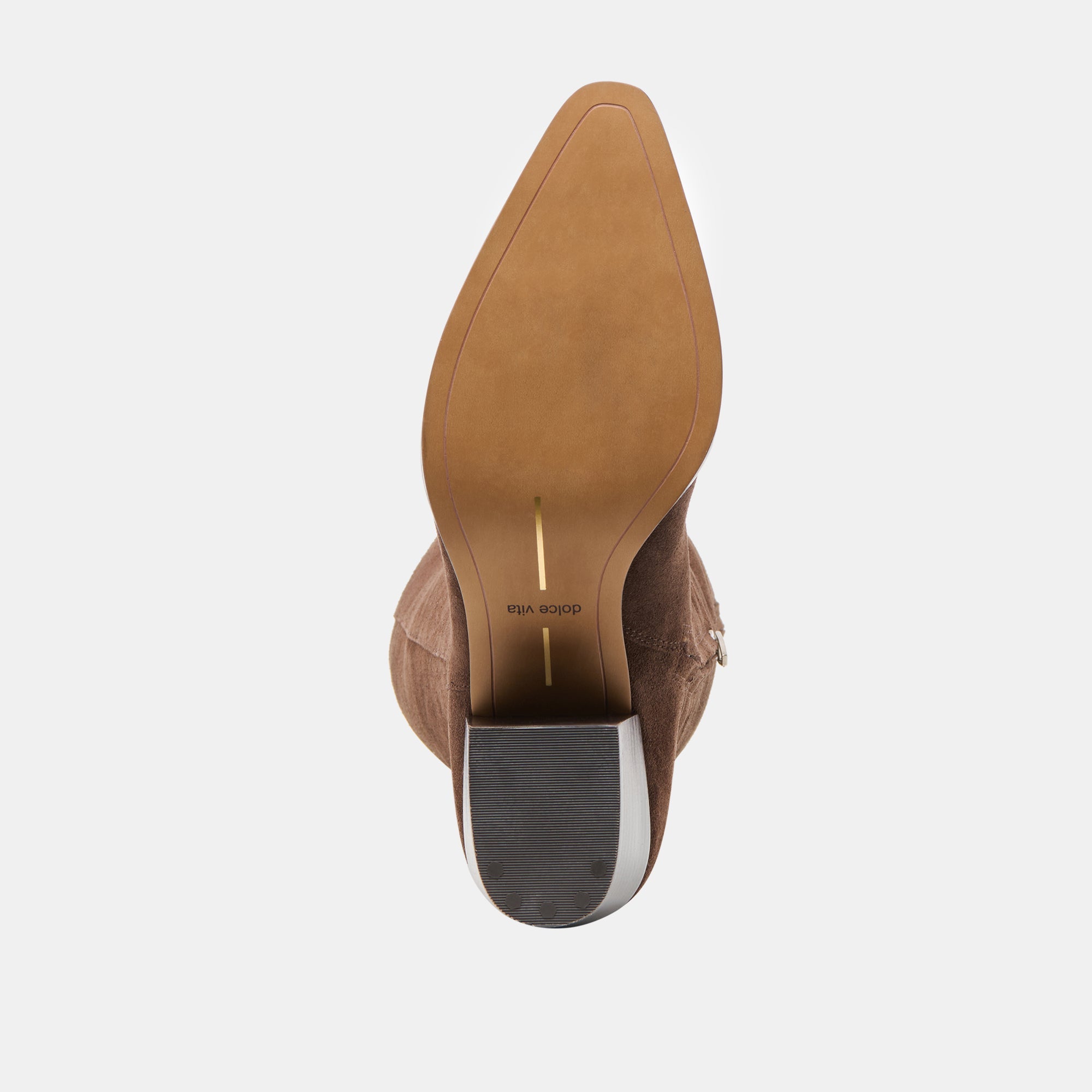 Virona H2O Waterproof Dk Brown Suede Extra Wide Calf Boots / Dolce Vita